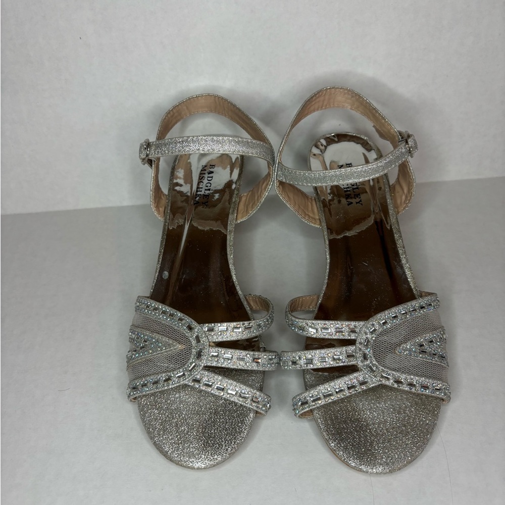 Elegant Silver Women's Sandals